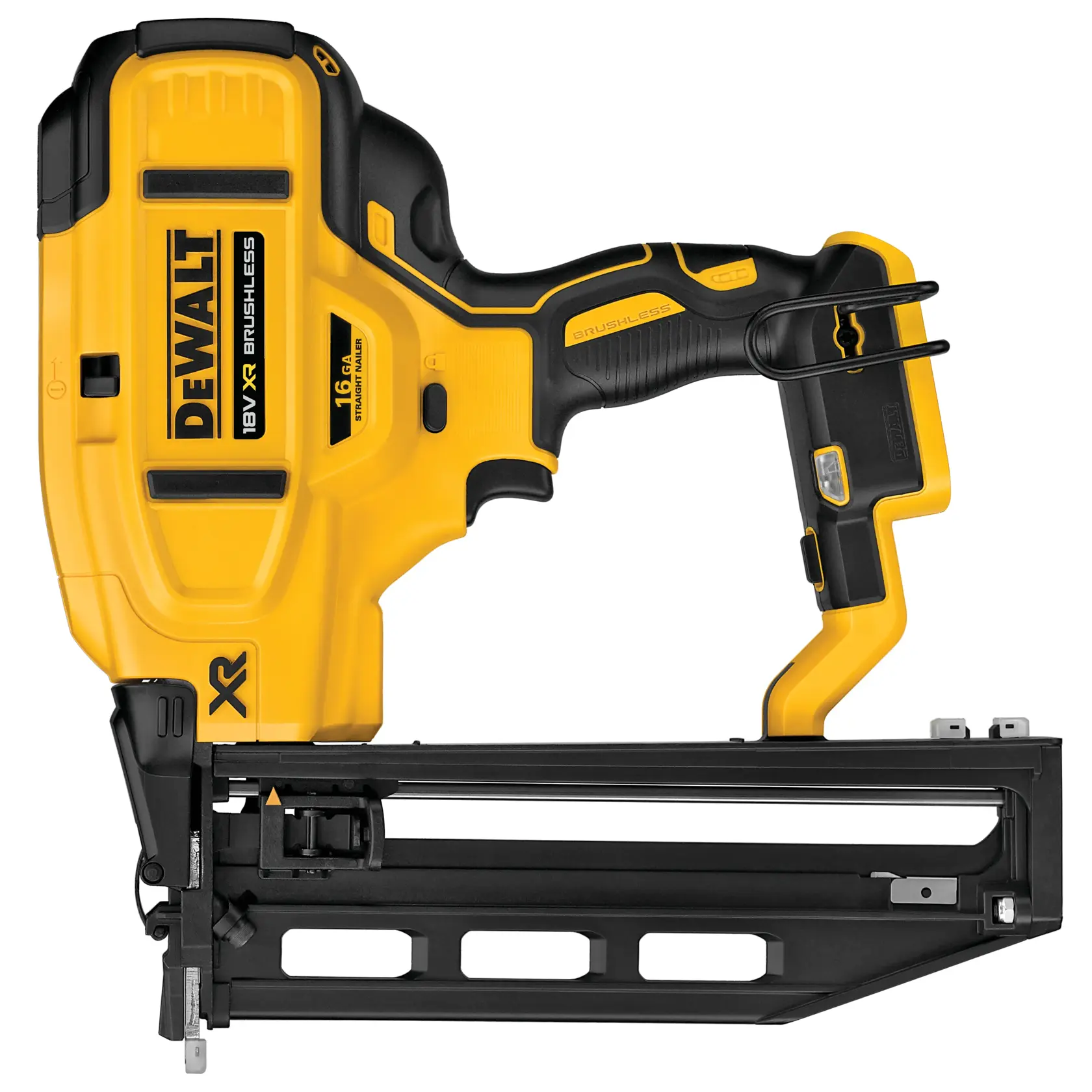 DEWALT® 18V XR® Brushless 16Ga Second Fix Straight Nailer (Tool Only)