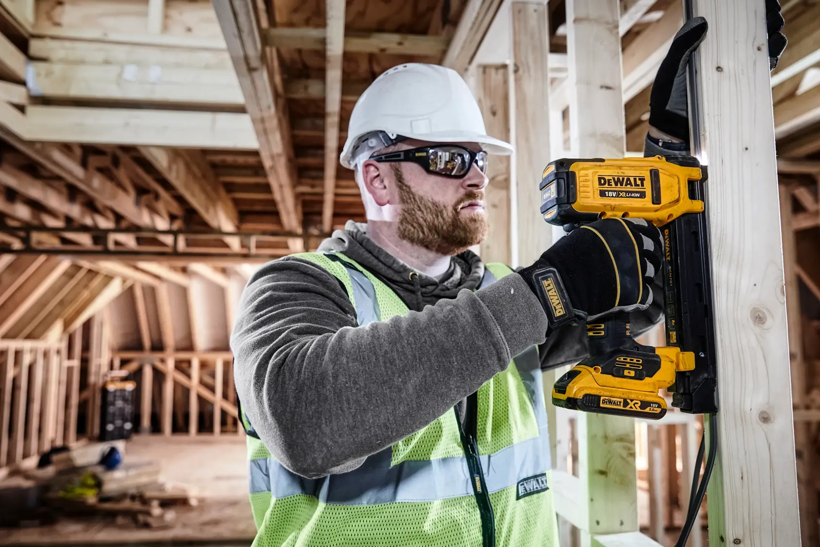 DEWALT® 18V XR® Electricians Stapler (2 X 2 Ah)