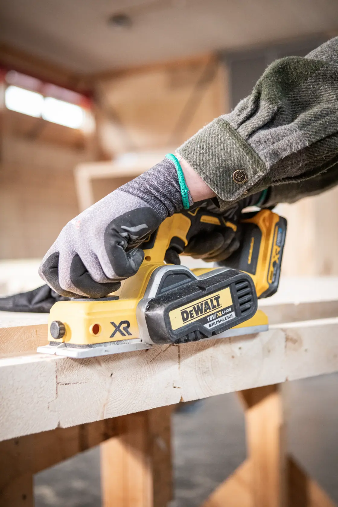 18V XR® Brushless Planer (Tool Only)
