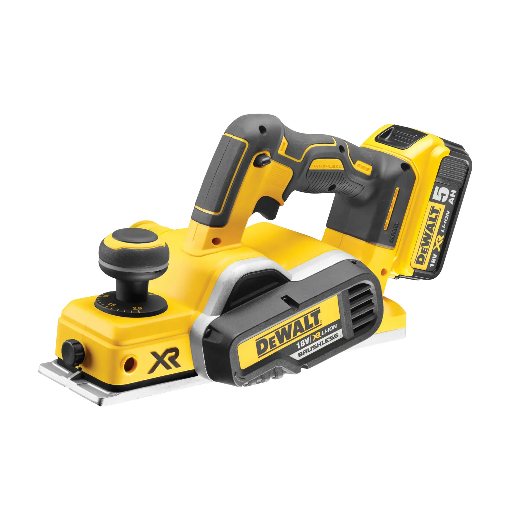 DEWALT® 18V XR® Brushless Planer - 2 X 5Ah