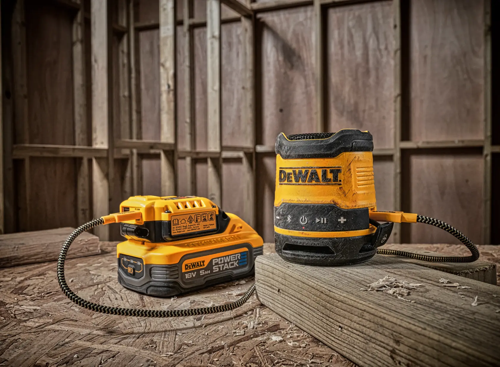 DEWALT® Rechargeable USB-C Compact Bluetooth Speaker