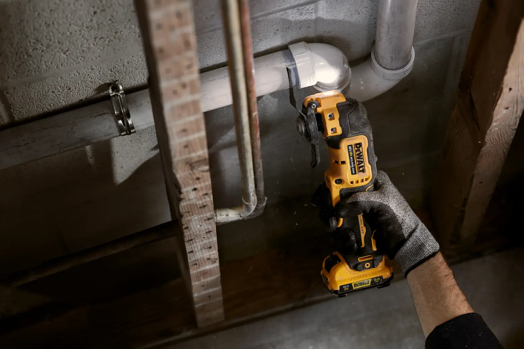 DEWALT® 12V XR® Brushless Oscillating Multi-Tool (Tool Only)