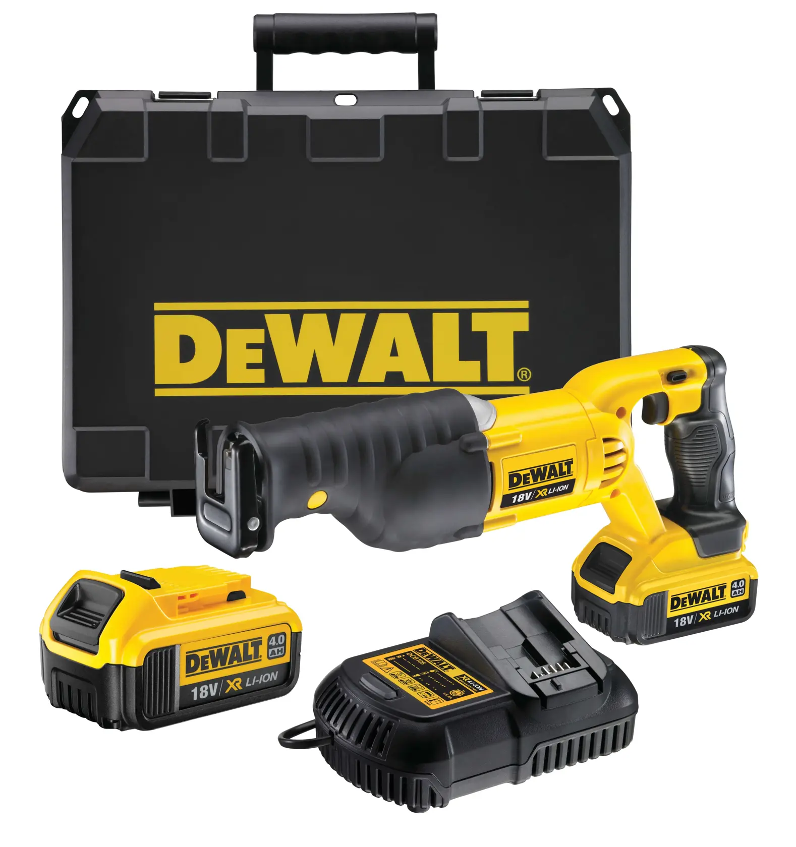 DEWALT® 18V XR® Reciprocating Saw - 2 x 4Ah