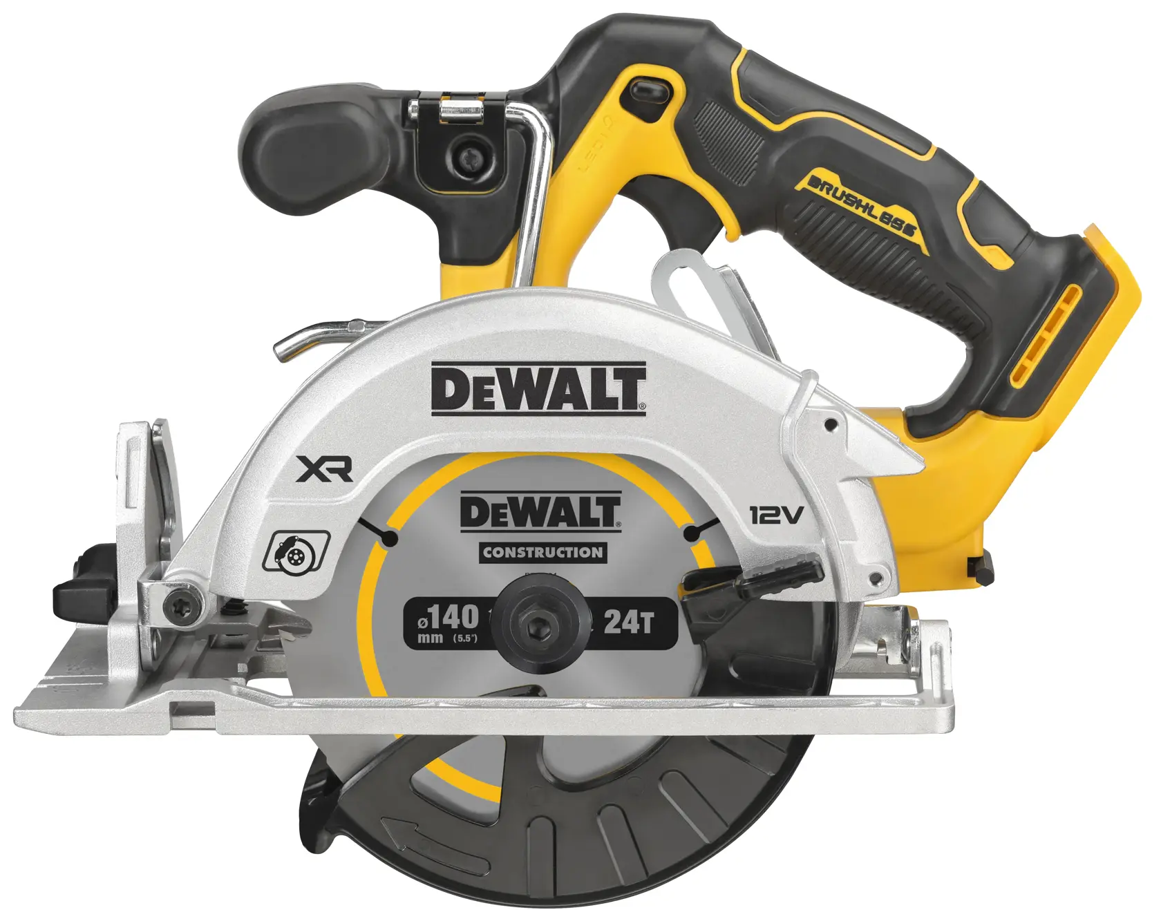 12V XR® Brushless 140 mm Circular Saw - Tool Only