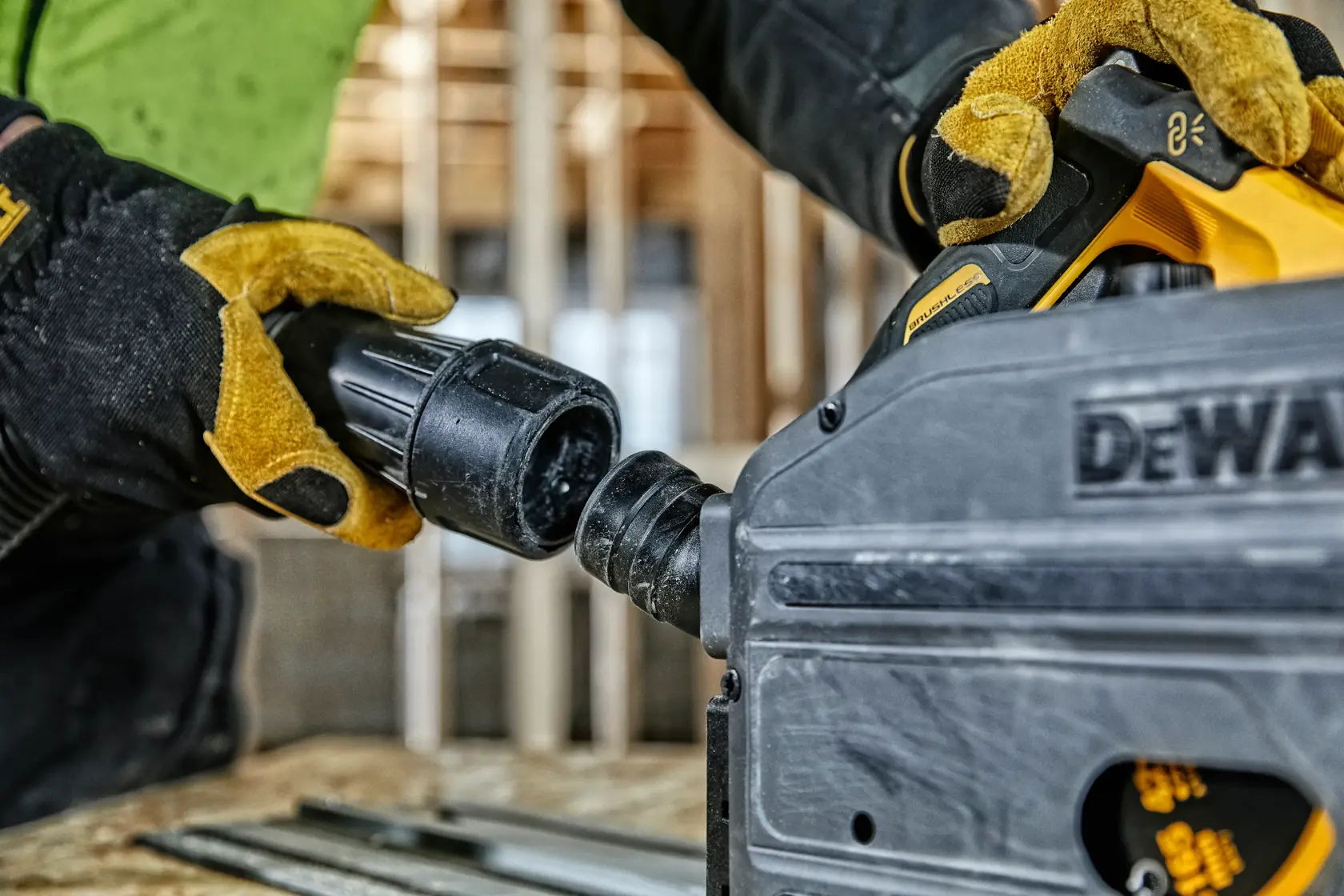 54V XR FLEXVOLT® 165 mm Plunge Saw - 2 x 6Ah