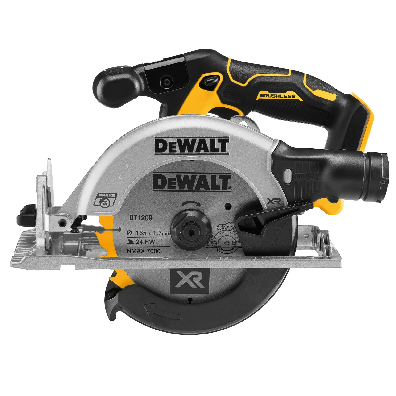 DEWALT® 18V XR® 165mm Circular Saw (Tool Only)