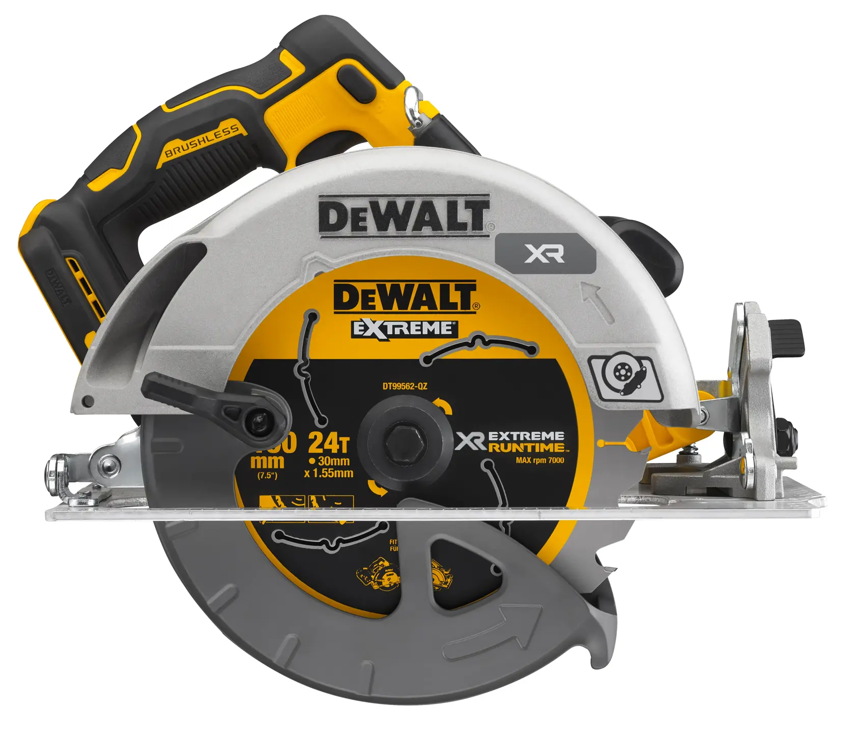 18V XR® Brushless 190 mm Circular Saw - Tool Only