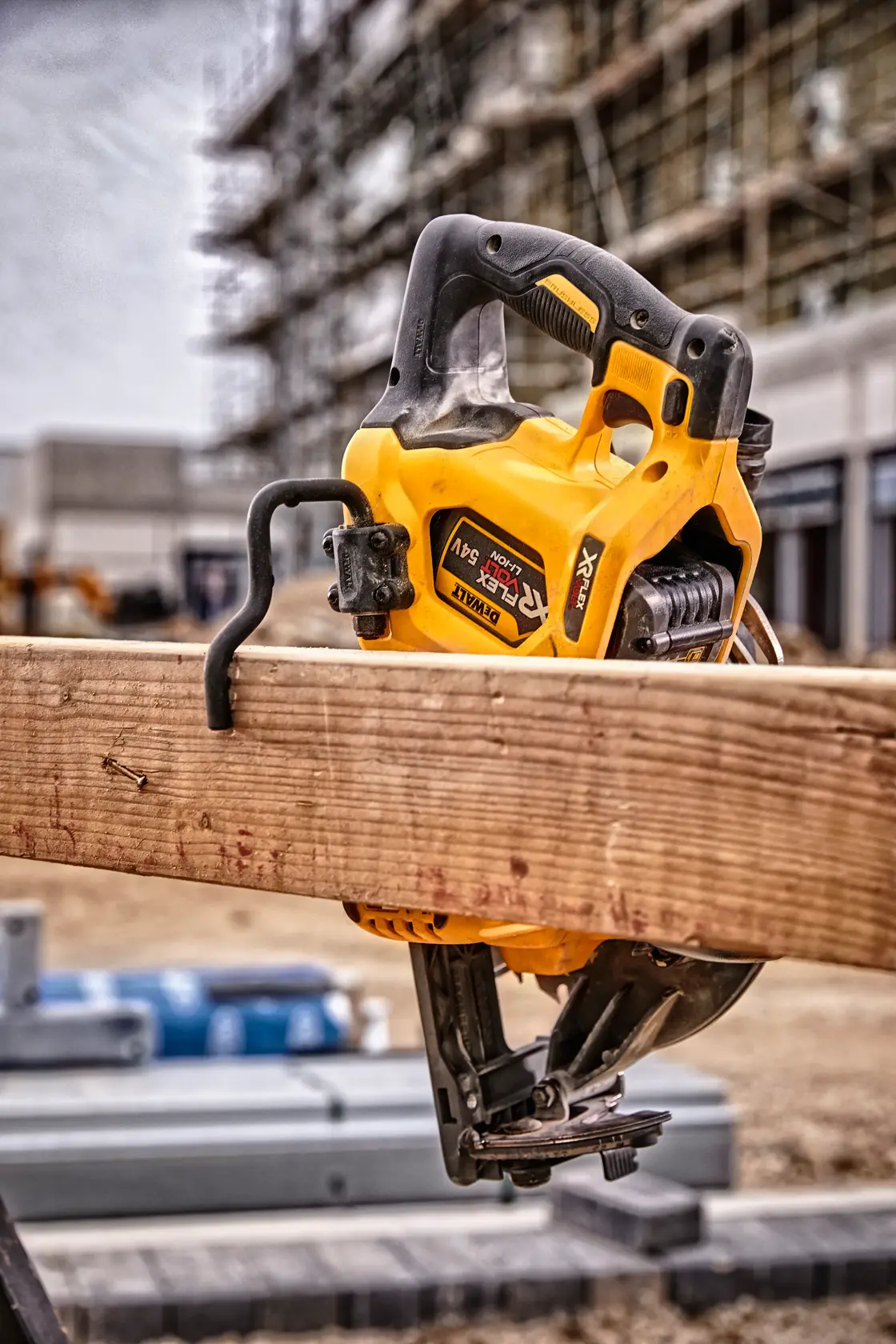 54V XR FLEXVOLT® 190 mm High Torque Circular Saw - 2 x 6Ah