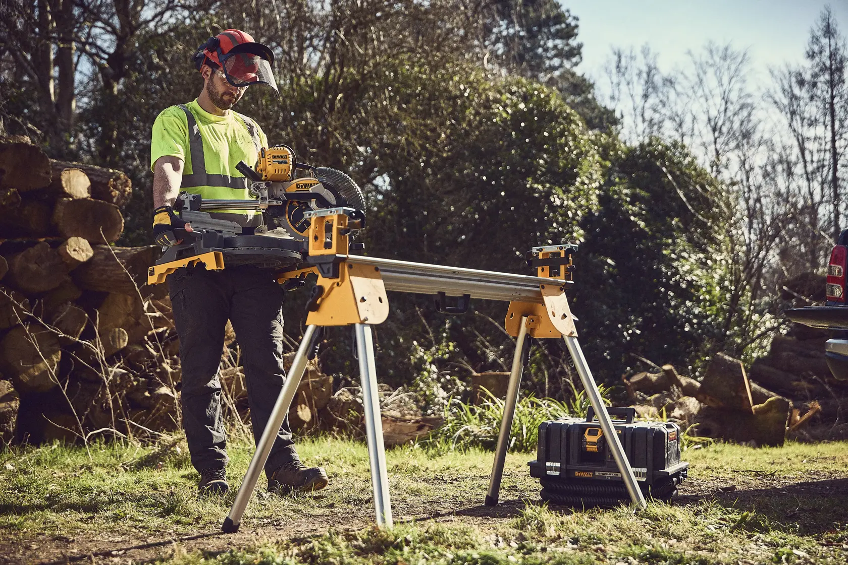 DEWALT® 54V XR FLEXVOLT® 254mm Mitre Saw (Tool Only)