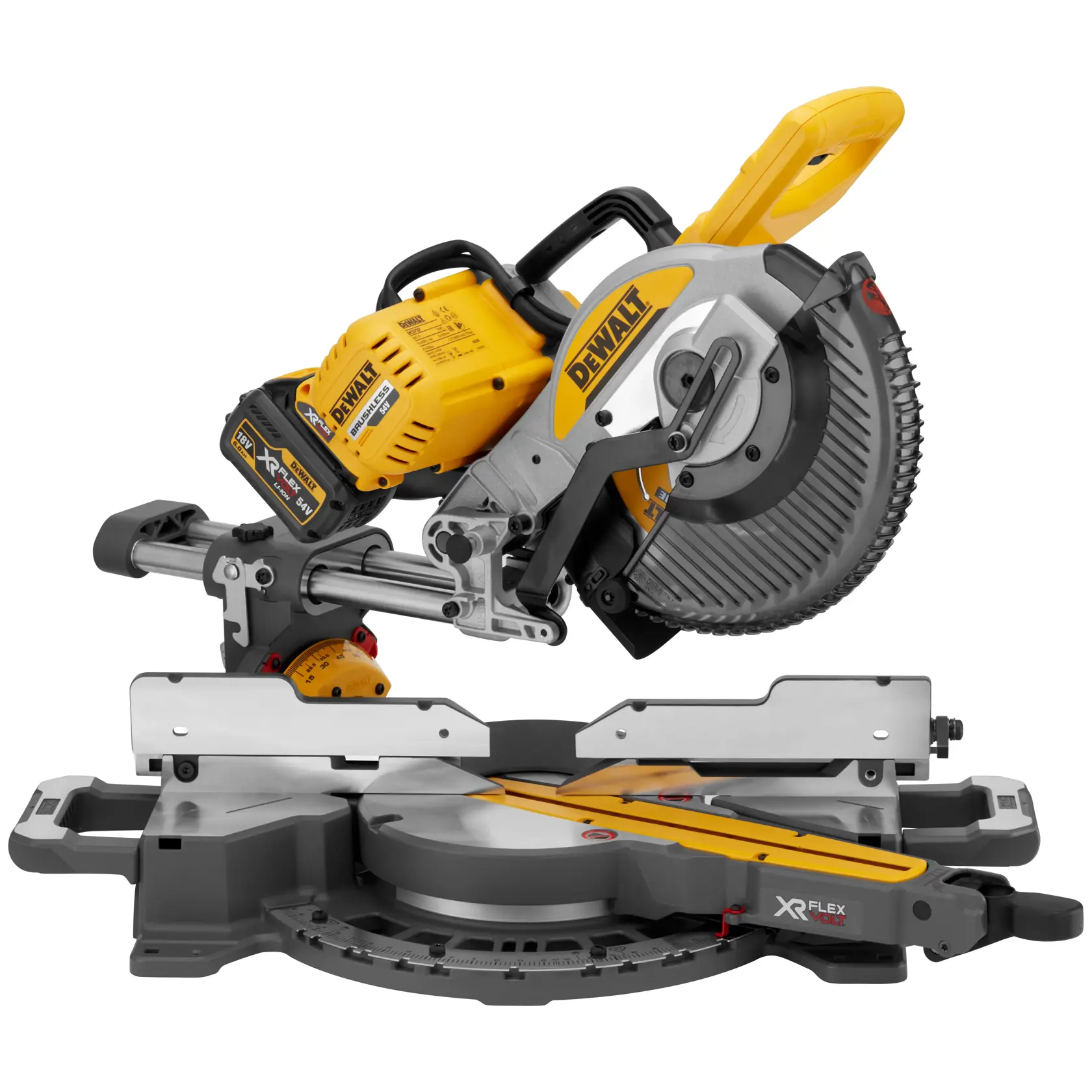 DEWALT® 54V XR FLEXVOLT® 250mm Mitre Saw - 2 x 6Ah