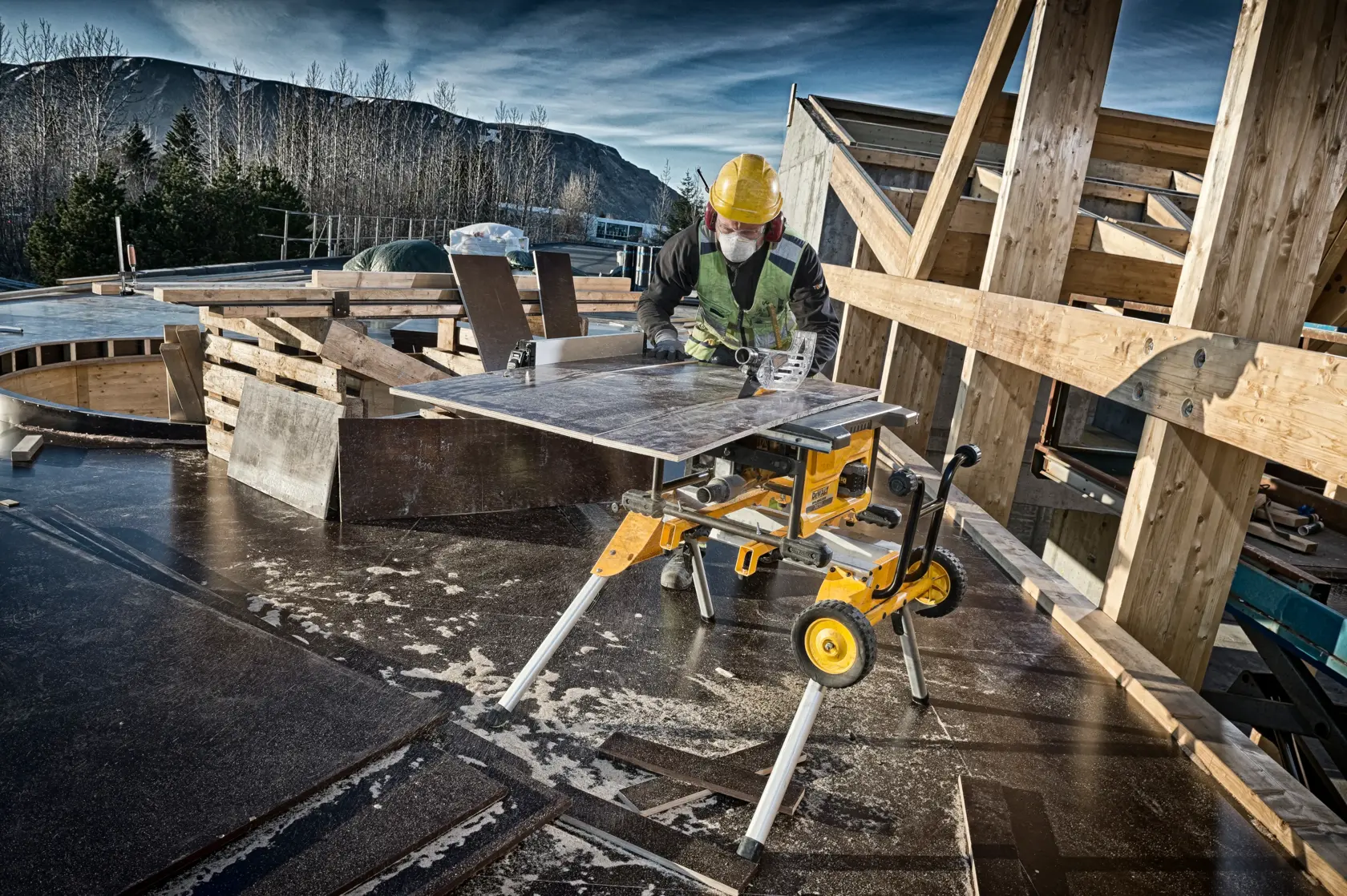 54v XR Flexvolt® 210mm Table Saw (Tool Only)
