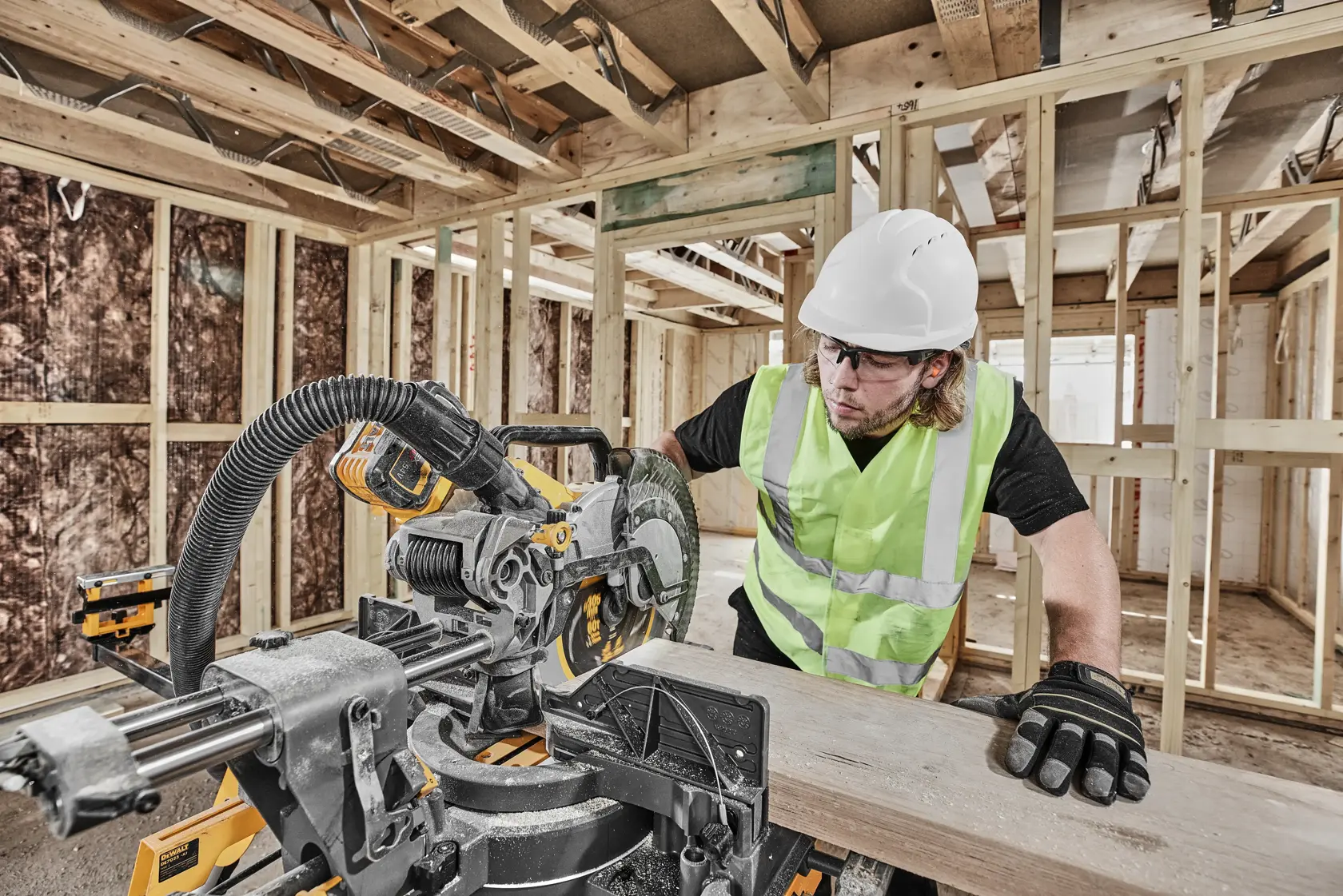 DEWALT® 54V XR FLEXVOLT® 305mm Mitre Saw - 2 x 9Ah