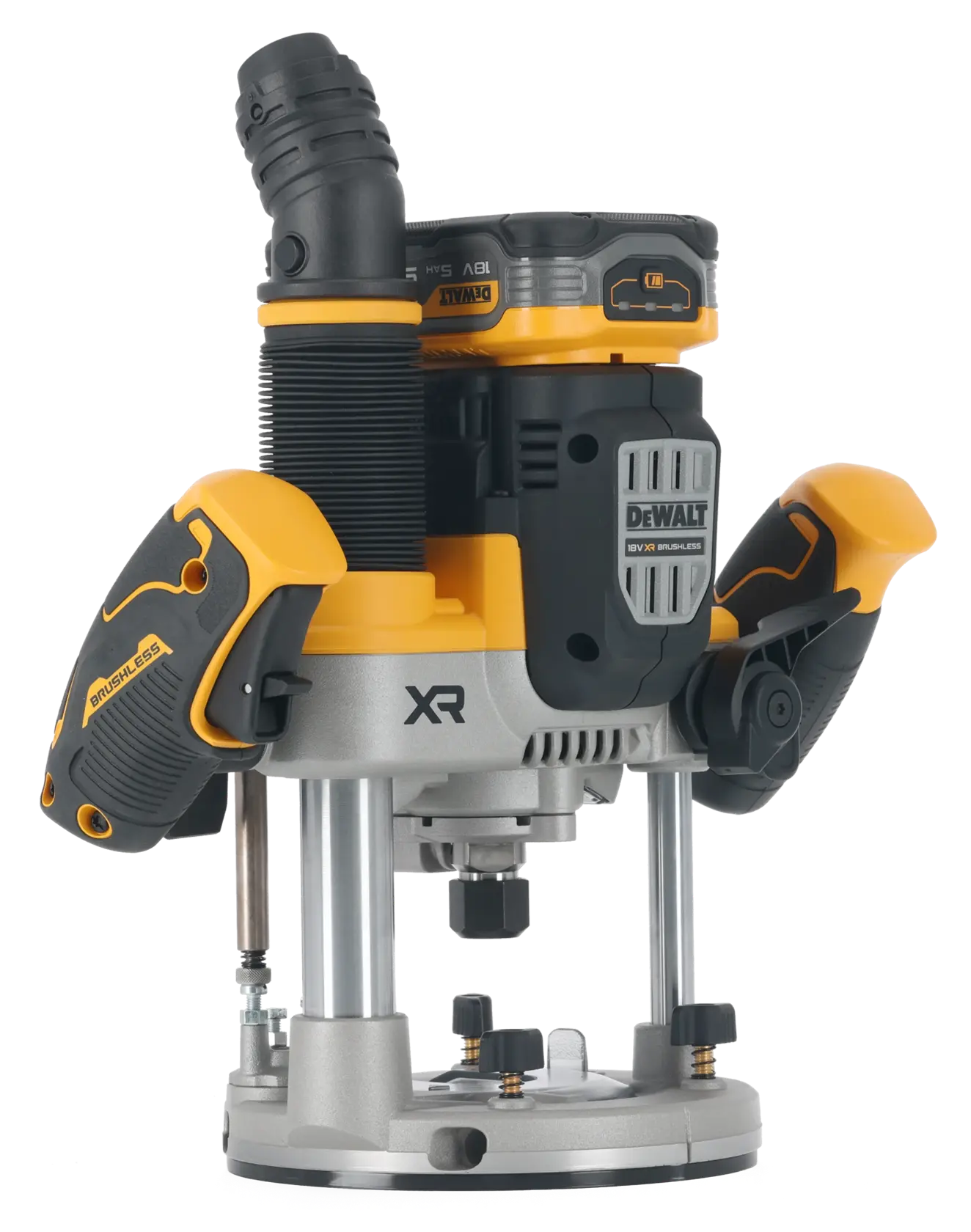 DEWALT® 18V XR® 1/2" Plunge Router - 2 X 5Ah