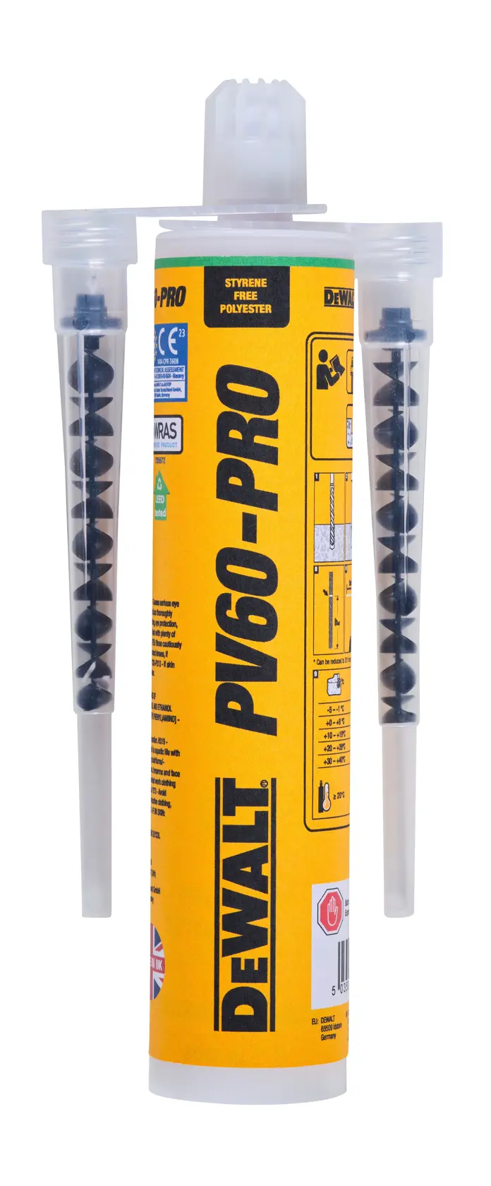 DEWALT® PV60-PRO POLYESTER RESIN