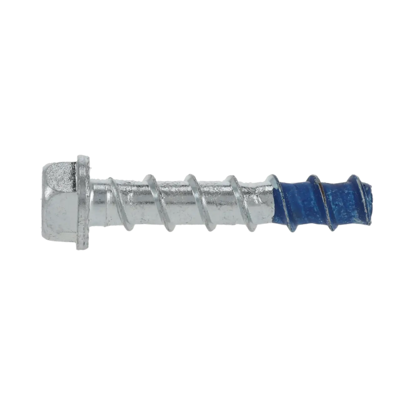 Blue-tip 2 Screw-bolts Hex Head Zinc Plated