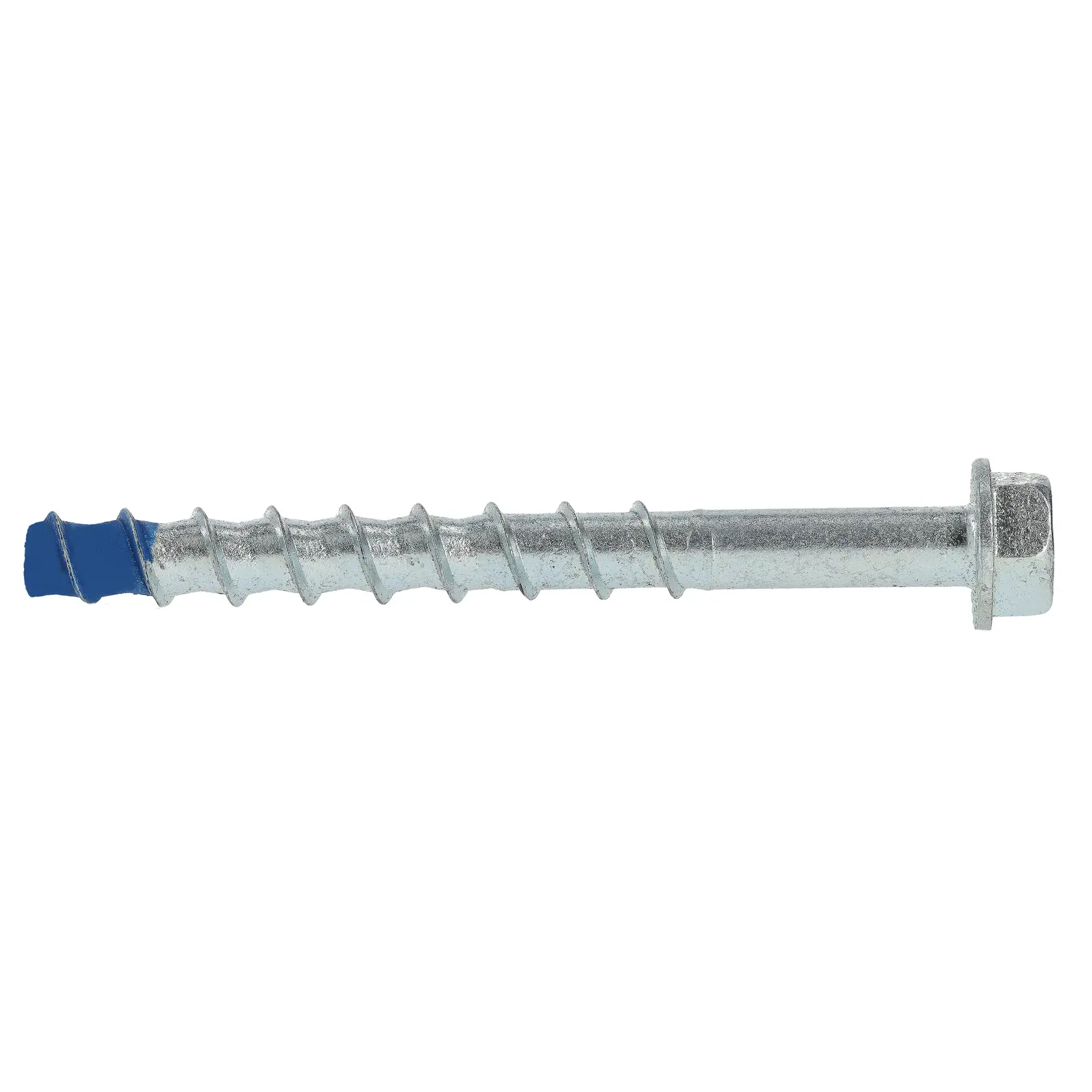 Blue-tip 2 Screw-bolts Hex Head Zinc Plated