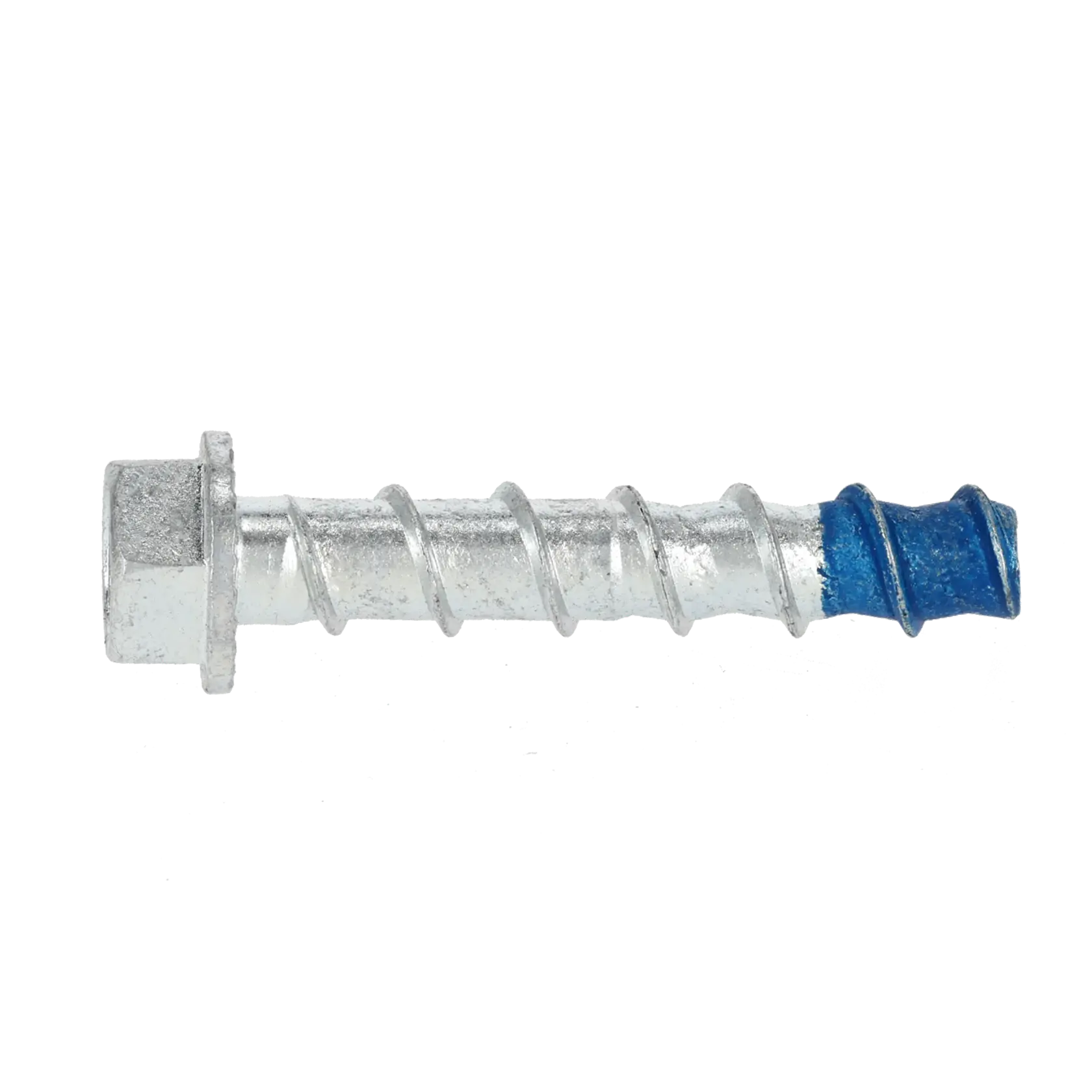 Blue-tip 2 Screw-bolts Hex Head Zinc Plated