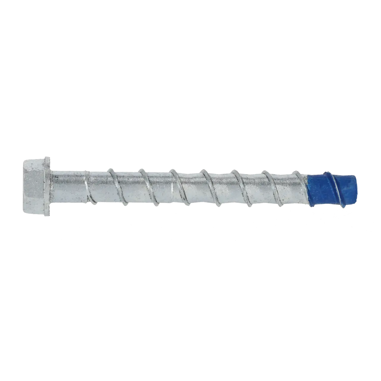 Blue-tip 2 Screw-bolts Hex Head Zinc Plated