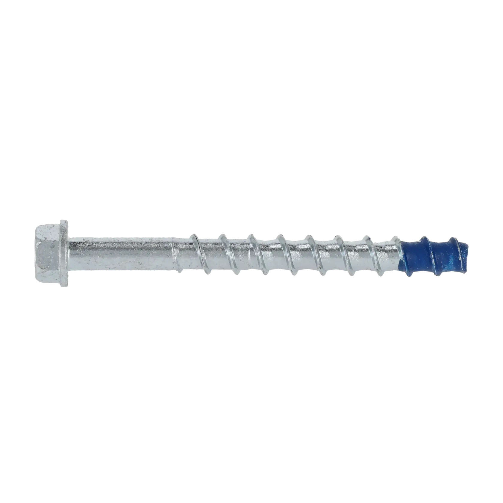Blue-tip 2 Screw-bolts Hex Head Zinc Plated