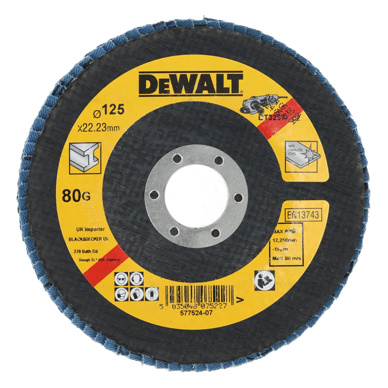 Extreme 125mm 80g Zirconium Oxide Angle Flap Disc T29 (10 Pk)