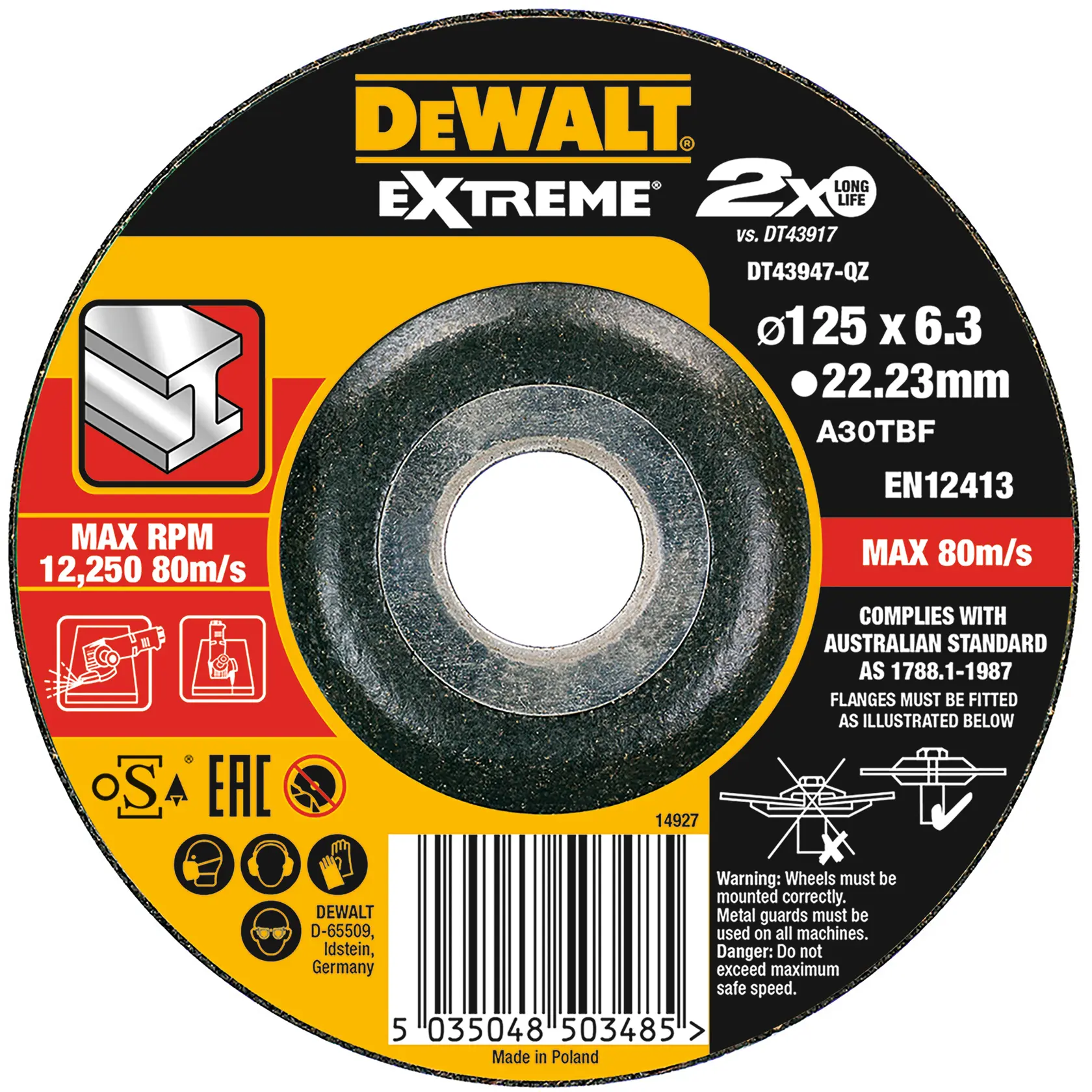 DEWALT® Standard Grinding Disc