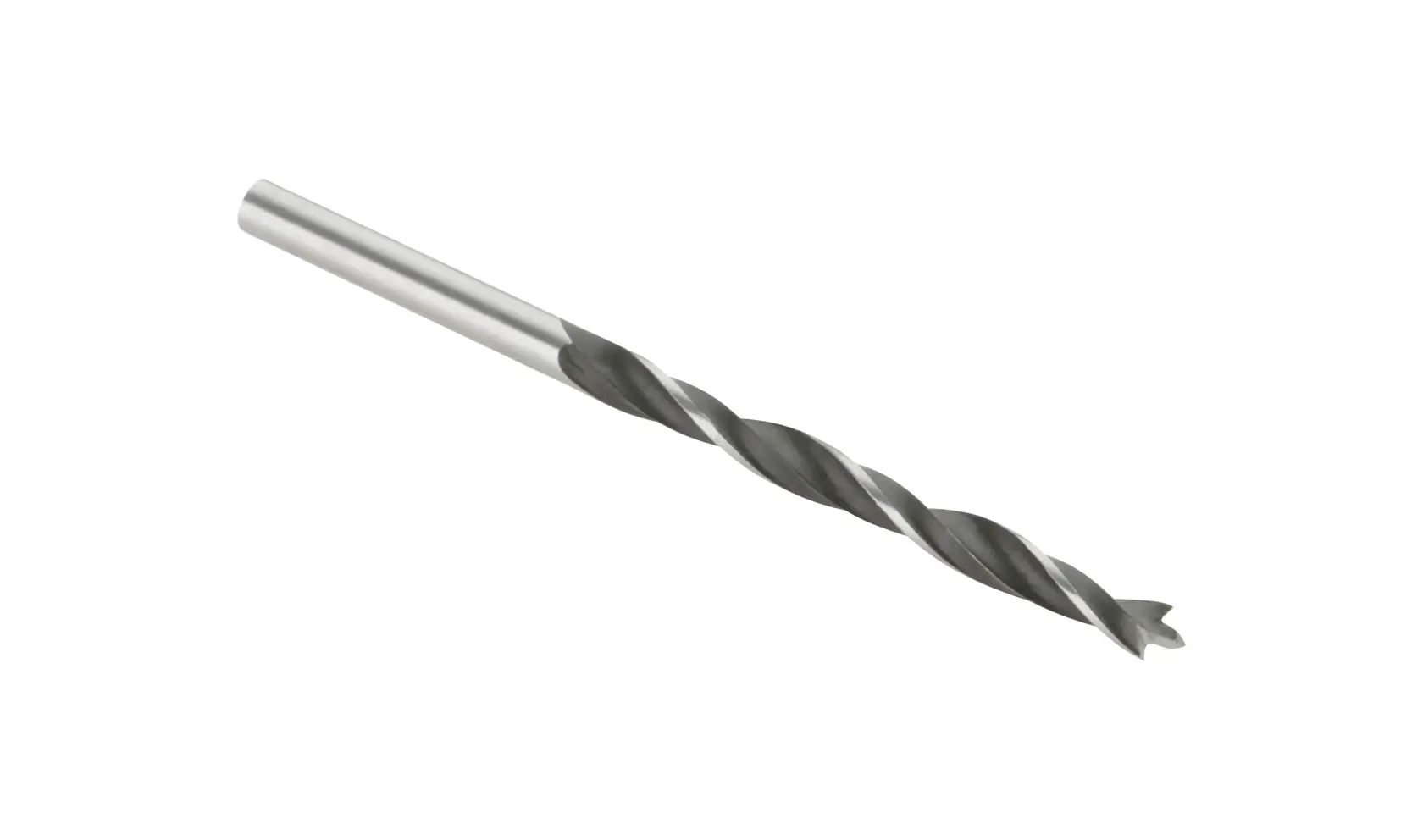 Single DEWALT drill bit with a twisted design, shown against a plain white background.