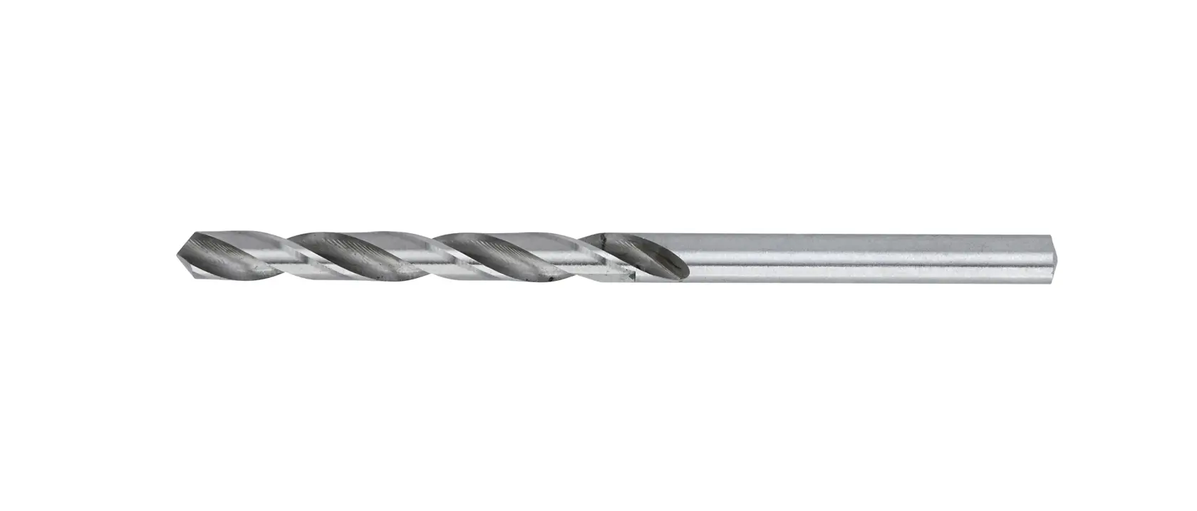 A single DEWALT metal drill bit with a straight shank and spiral flutes shown against a white background.