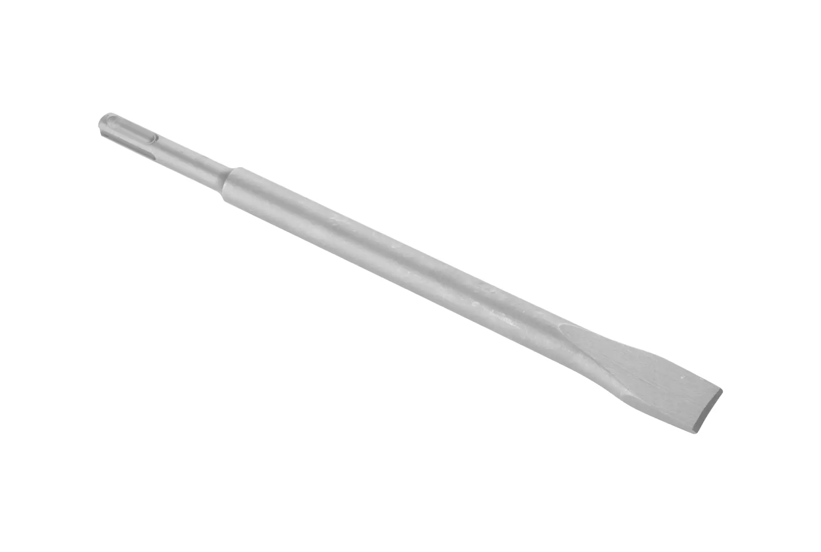 A flat chisel with an SDS shank, suitable for demolition or chiseling work, shown against a white background.