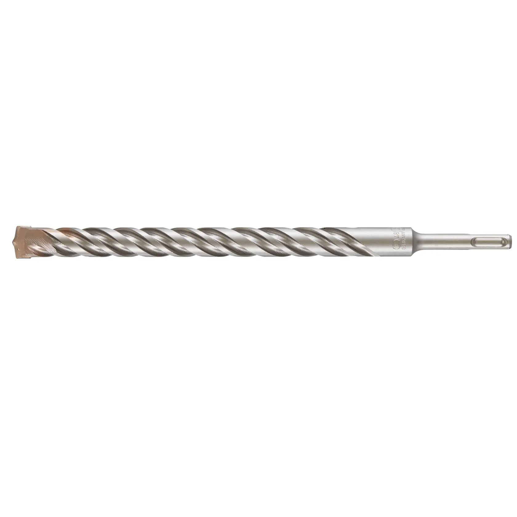 DEWALT masonry drill bit, Photography category, SKUs DT9598, DT9598-QZ, silver color, spiral design.
