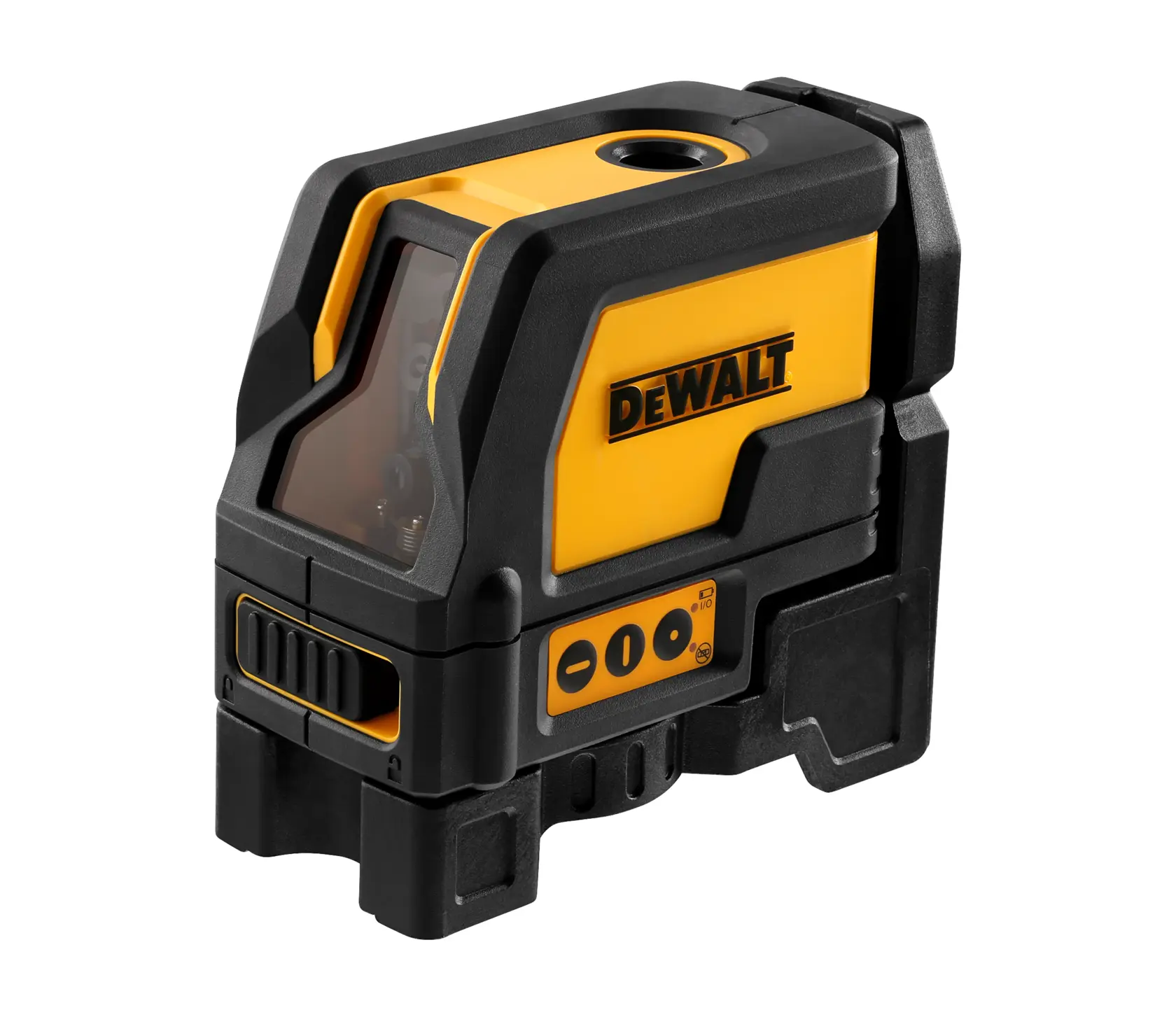 DEWALT DW0822CG, DW0822 Werkzeug für Bauarbeit auf Boden mit Stahlrahmen sichtbar.