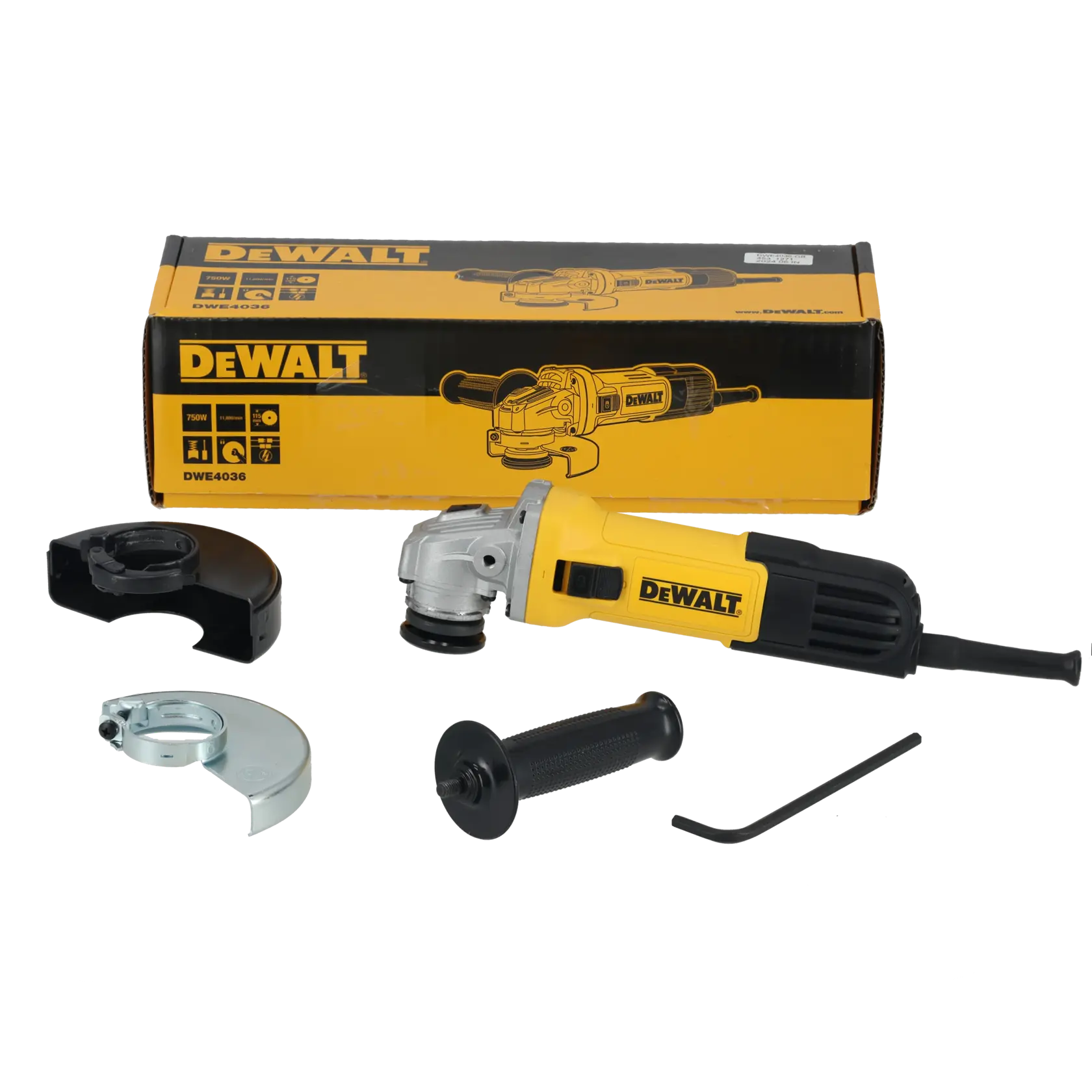 DEWALT® 750W 115mm Angle Grinder