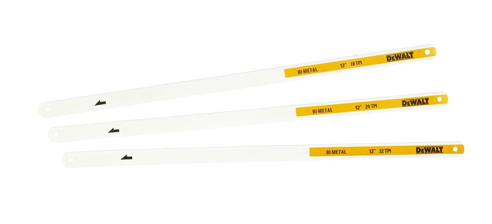 300mm/12-in Mixed Hacksaw Blades (3 Pk)