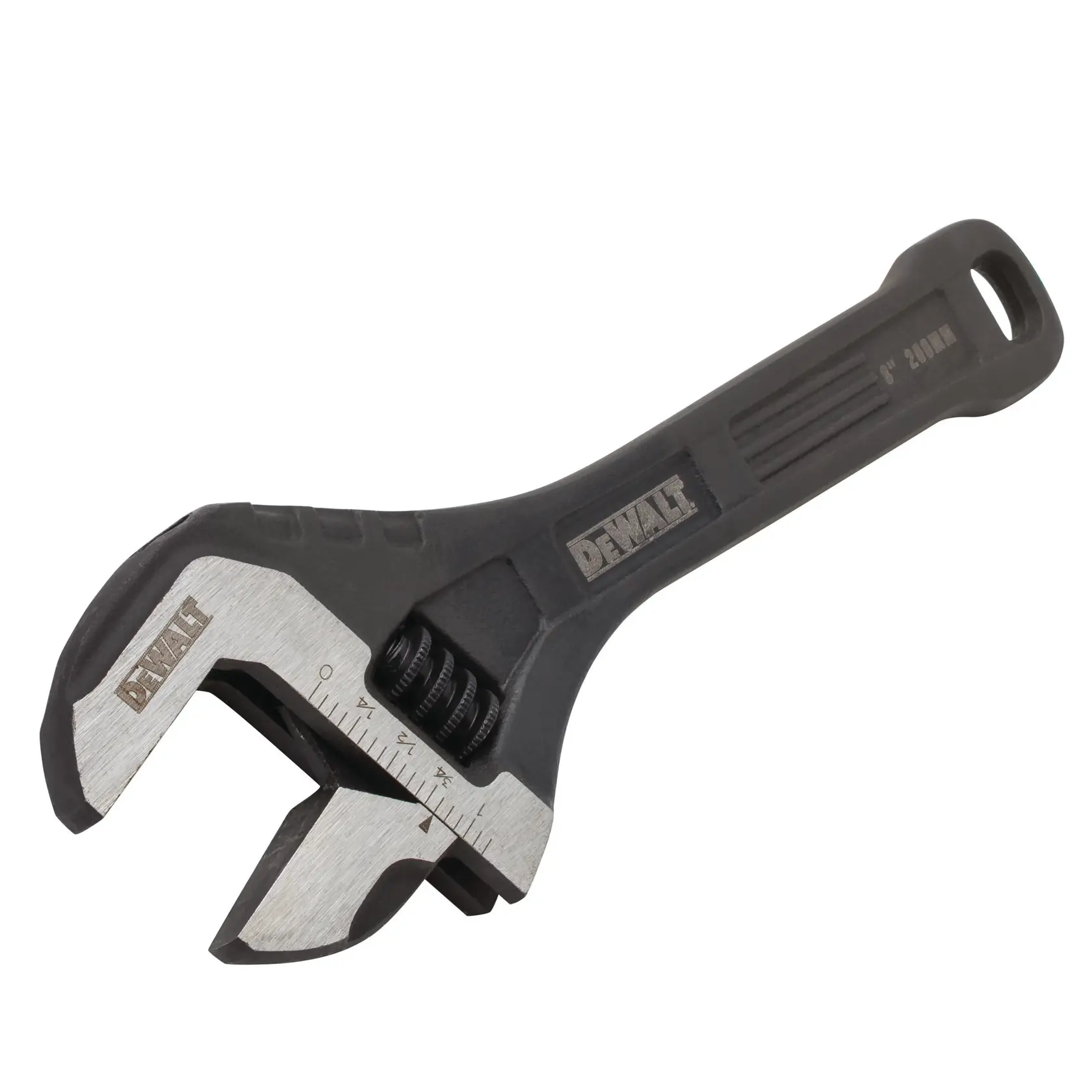 8-in All Steel Adjustable Wrench